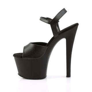 Sky-309 Black PU Sandals