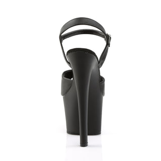 Sky-309 Black PU Sandals