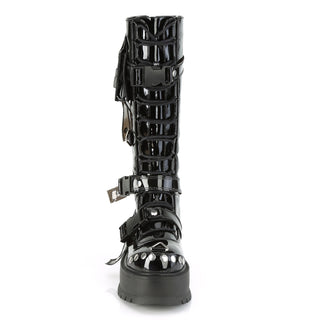 Slacker-260 Future Goth Platform Boots