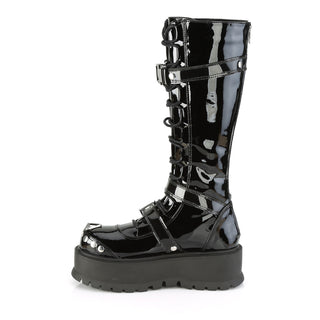 Slacker-260 Future Goth Platform Boots