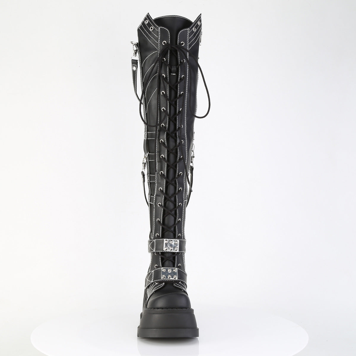 War Goddess Wedge Boots Stomp-310