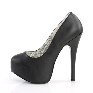 Teeze-06 Black Matte Concealed Platform Pumps