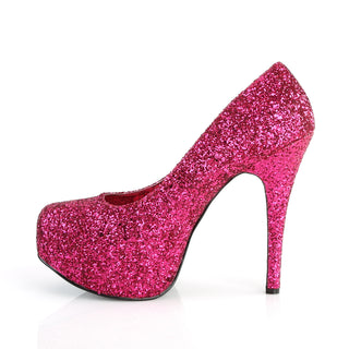 Teeze-06GW Wide Width Platform Pumps Pink
