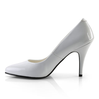 Vanity-420 White Pointed Toe Heels