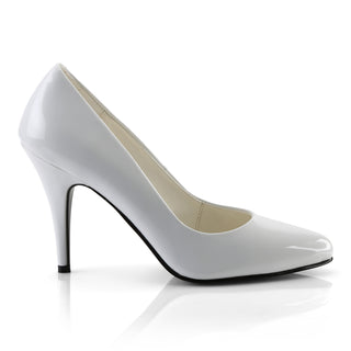 Vanity-420 White Pointed Toe Heels