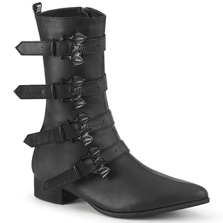 Winklepicker boots - Demonia Warlock-110B
