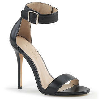 Amuse-10 Black Matte Closed Back Heels
