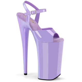 Beyond-009 Lavender 10-Inch Platform Heels