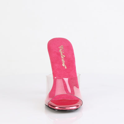 bikini competition heels fuchsia