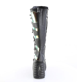 blze-152 multi color punk boots