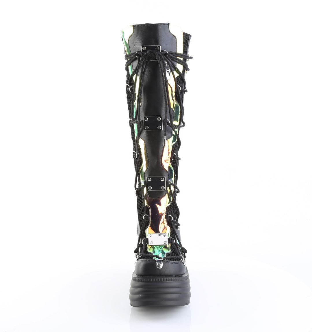 Demonia Blaze-152 CyberGoth CyberPunk Multi-Color Light-Up