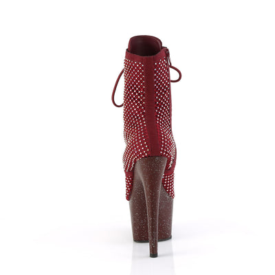 burgundy-mesh-rhinestone-pole-boots-adore-1020rm