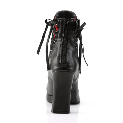 comfortable designer boots crypto-51 back side view