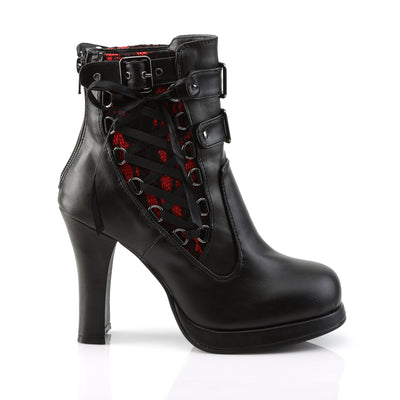 corset style boots crypto-51 outer side view