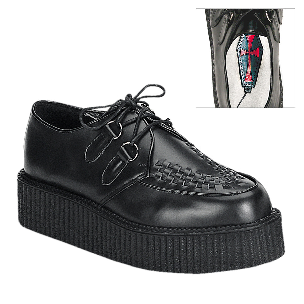 demonia creeper-402 men's creeper shoes