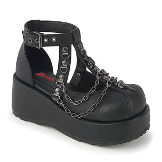 Demonia cubby-28 cage style platform shoes