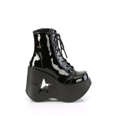 Star of the Day Wedge Ankle Boots Black Dynamite-106