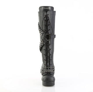 demonia gothika-108 platform boots front view