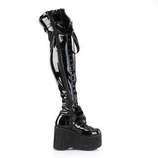 demonia kera-303 black patent