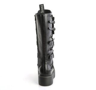 Demonia Rebel-200boots back side view.
