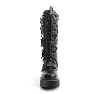 Demonia Rebel-200 boots front side view.