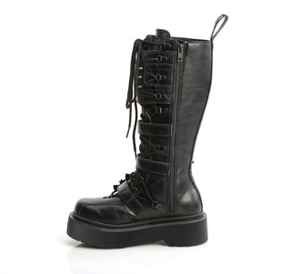 Demonia Rebel-200 boots inner side view.