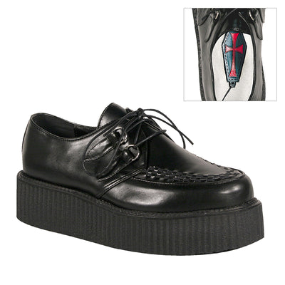 CREEPER-206 Heart Creeper Shoes by Demonia – The Dark Side of Fashion