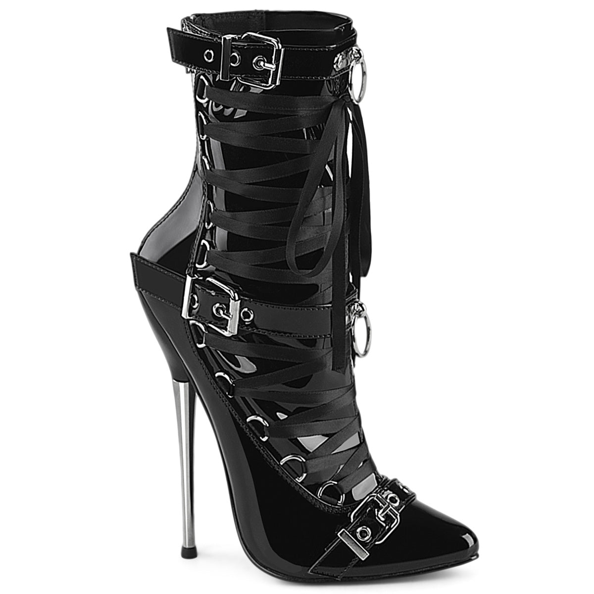 Bad Bad Girls Killer Heel Ankle Boots Dagger-1032