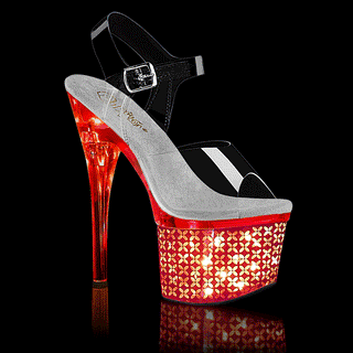 Moonlight Mirage Pole Sandals Discolite-708FLP