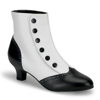 .Flora-1023 Victorian Button Boots