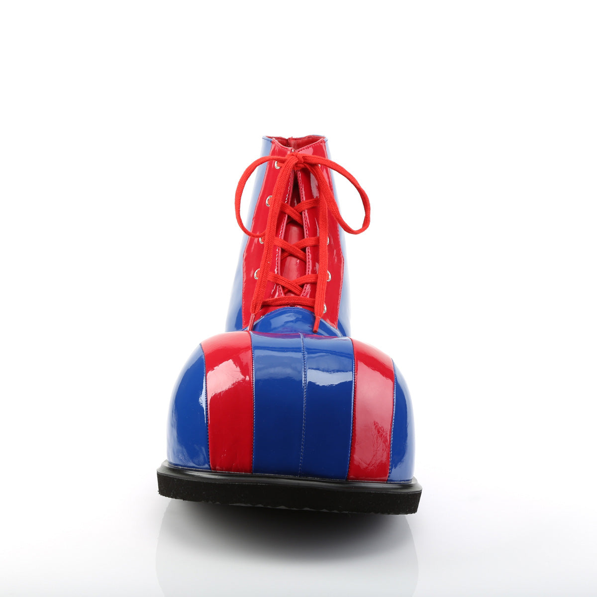 funtasma clown-05 blue and red clown shoes front view