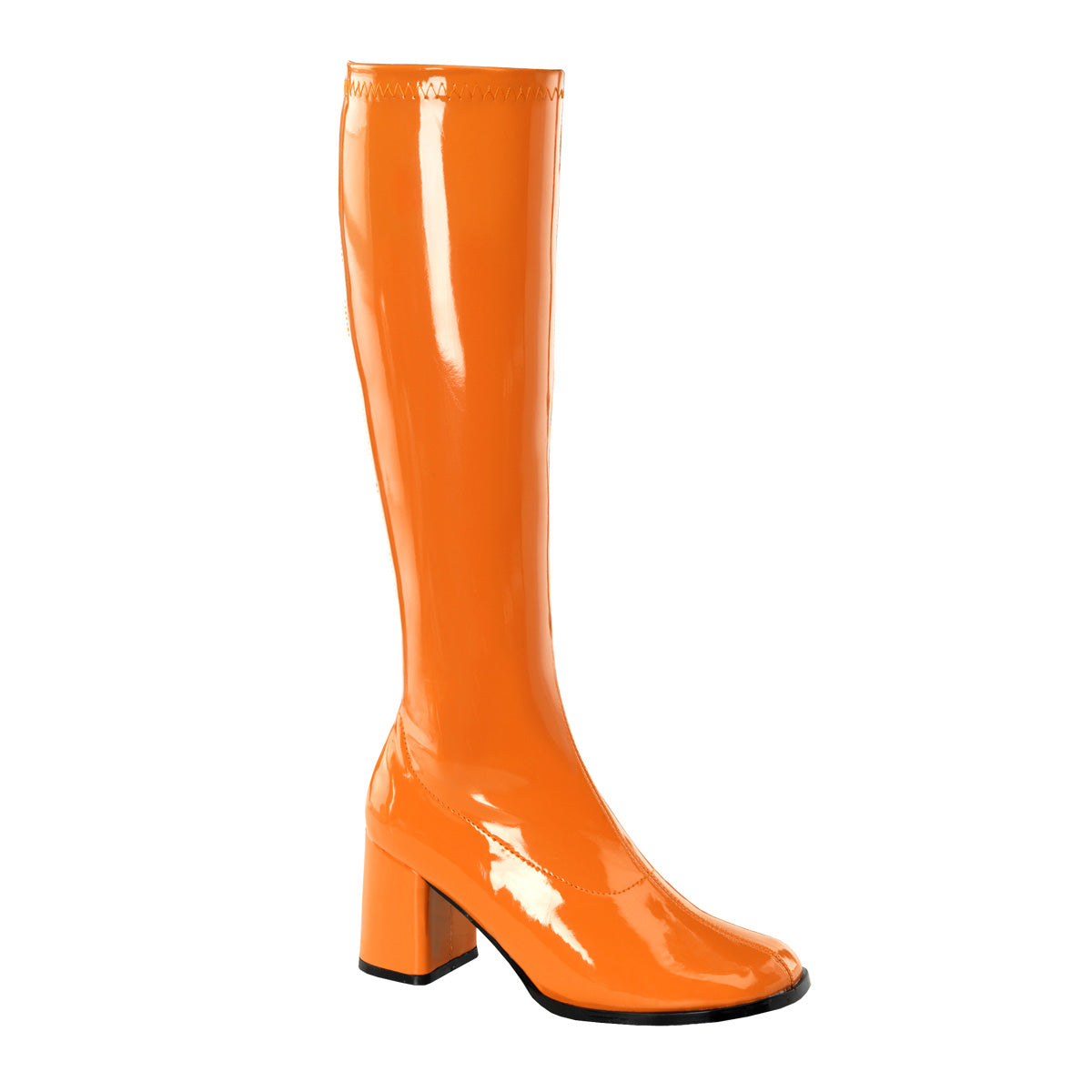 orange gogo boots funtasma gogo-300