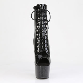 glitter open toe pole boots adore-1021gp