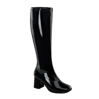 Wide Calf Black PA Gogo Boots