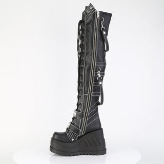 Stomp-310 War Goddess Wedge Boots