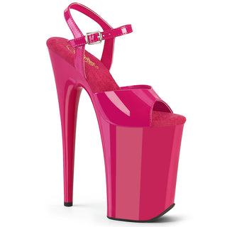 Infinity-909 Hot Pink 9 Inch Platform Sandals
