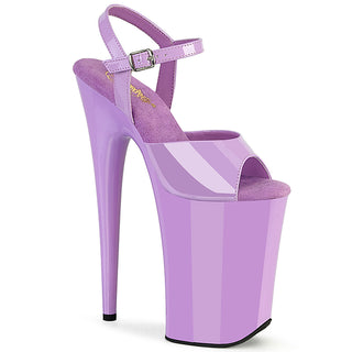 Infinity-909 Lavender 9 Inch Platform Sandals