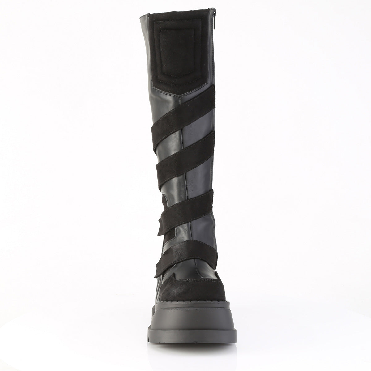 knee high cyber goth boots stomp-228