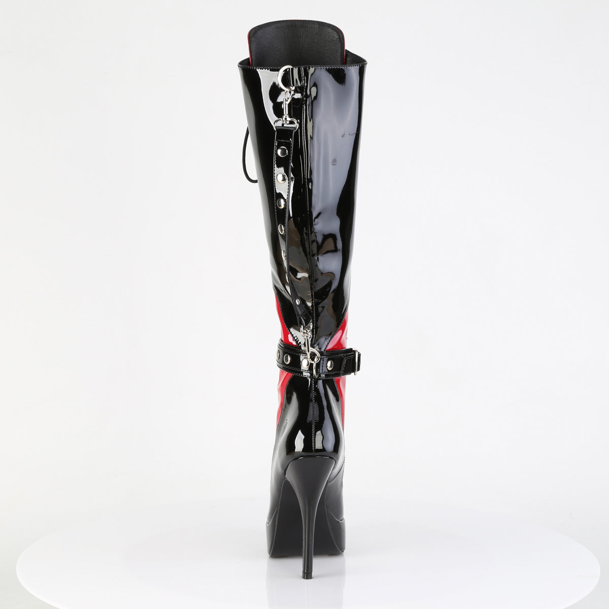 Scarlet Seduction Knee High Boots Indulge-2028