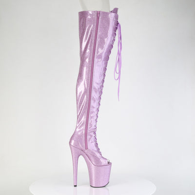 lilac over the knee boots flamingo-3021gp