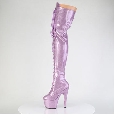 lilac pole dancing thigh high boots adore-3020gp