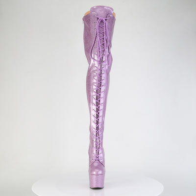 lilac showgirls platform boots adore-3020gp