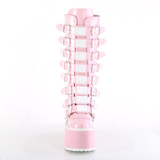 pink punk boots damned-318
