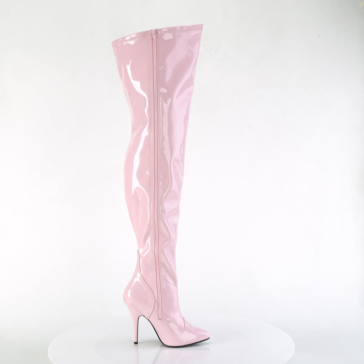 pink wide calf boots - Pleaser Pink Label Seduce-3000wc