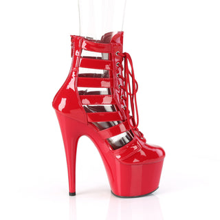 pleaser adore-1013mst red platform heels