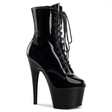 pleaser adore-1020 black pa platform pole boots