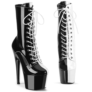 Pleaser adore-1040tt black and white