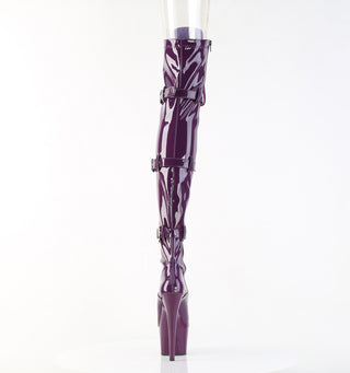 Pleaser adore-3028 purple back side view