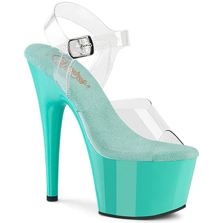 pleaser adore-708 aqua pole dancing sandals