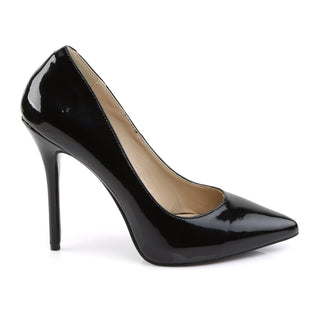 pleaser amuse-20 black patent inner side